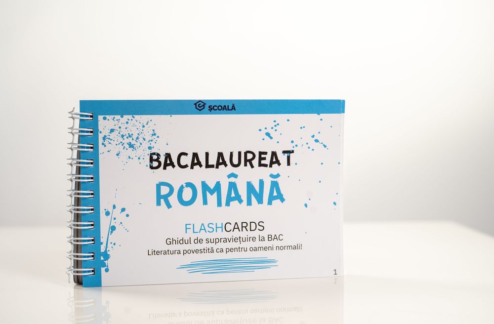 Culegere BAC Romana – Flashcard Start in Scoala