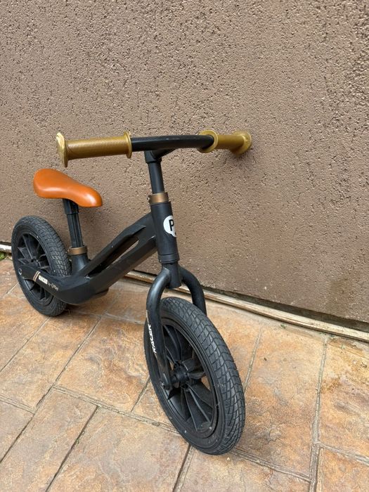 Bicicletă de echilibru fără pedale Qplay Racer Brown