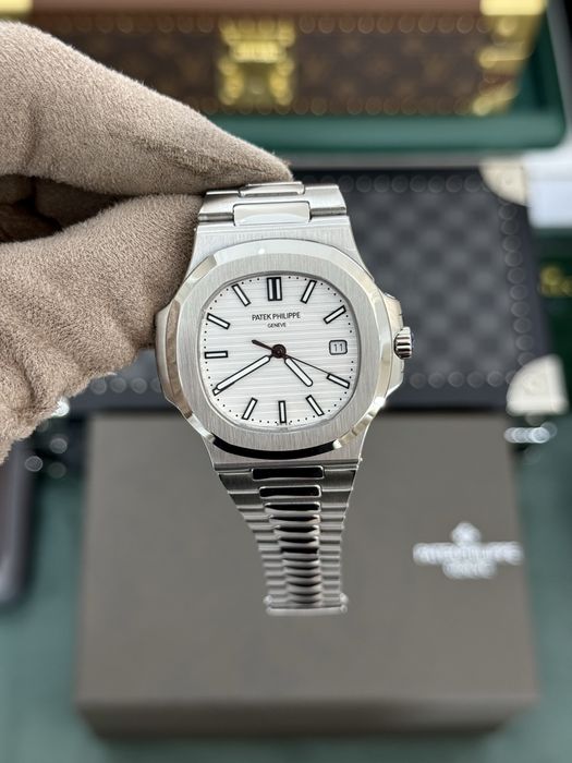 Patek Philippe Nautilus White Dial