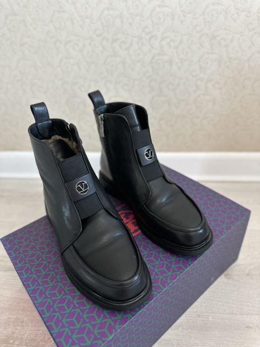 Зимняя обувь натуральная кожа и мех