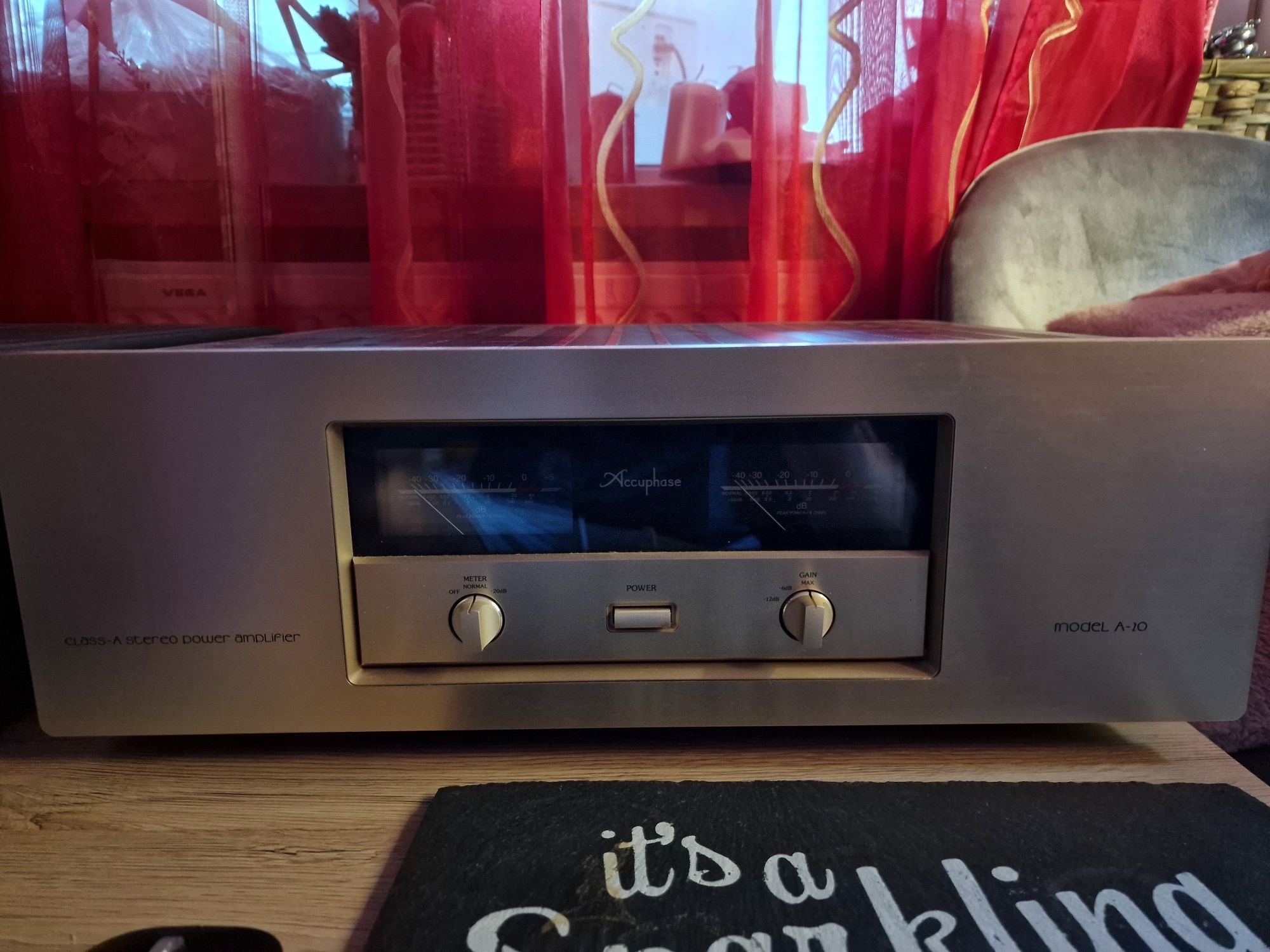 Accuphase A-20 / E-307 vand/schimb