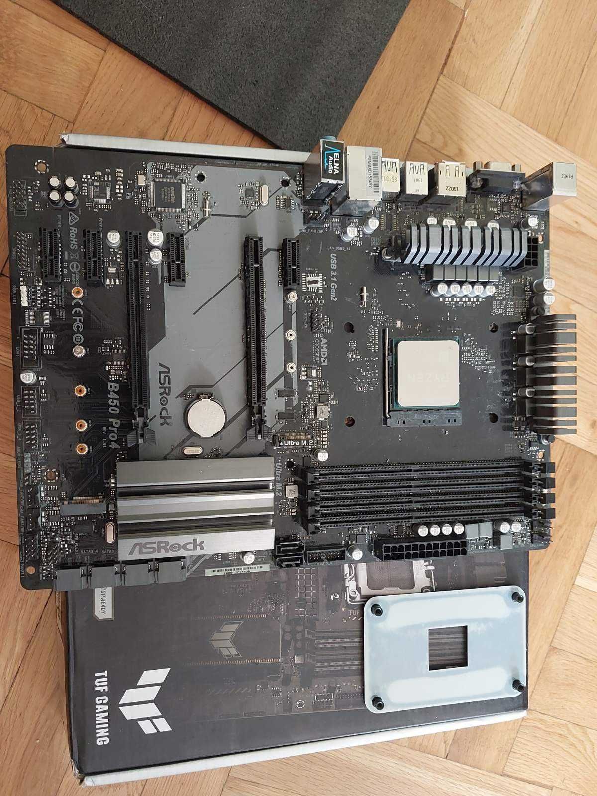AMD Ryzen 7 2700X + AsRock B450 Pro4