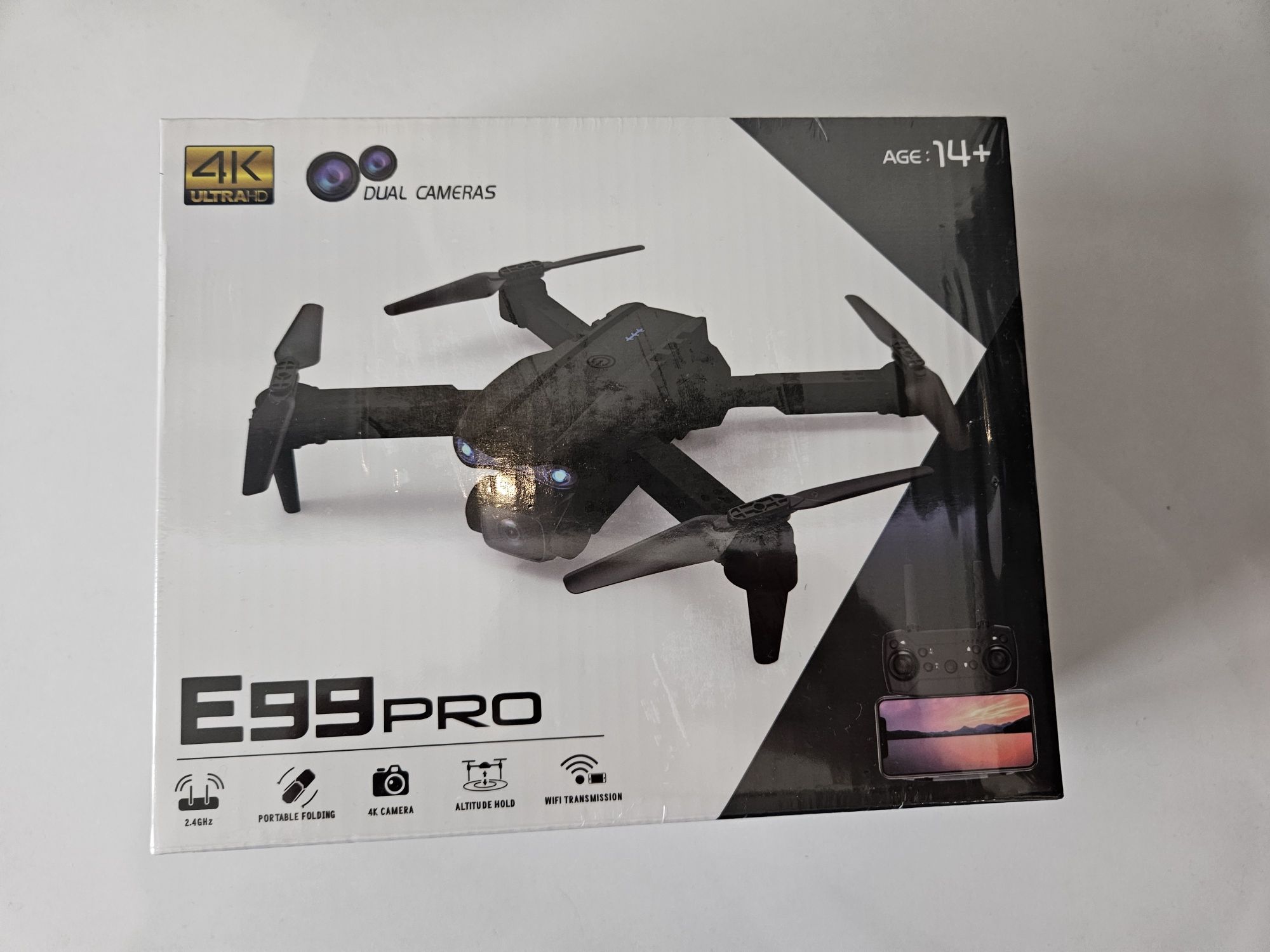 -10% Намаление!!! Дрон E99 PRO Micro Foldable Drone