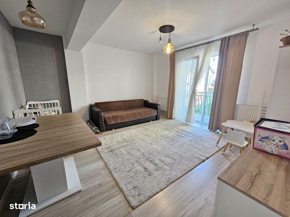 Horpaz, 2 c decomandat, 57 mp + loc parcare si gradina,complet mobilat