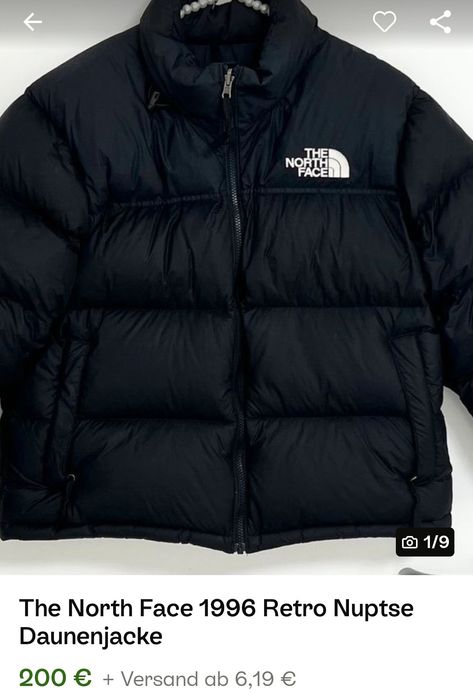 Geacă The North Face 1996 Retro Nuptse cu puf 700 4XL