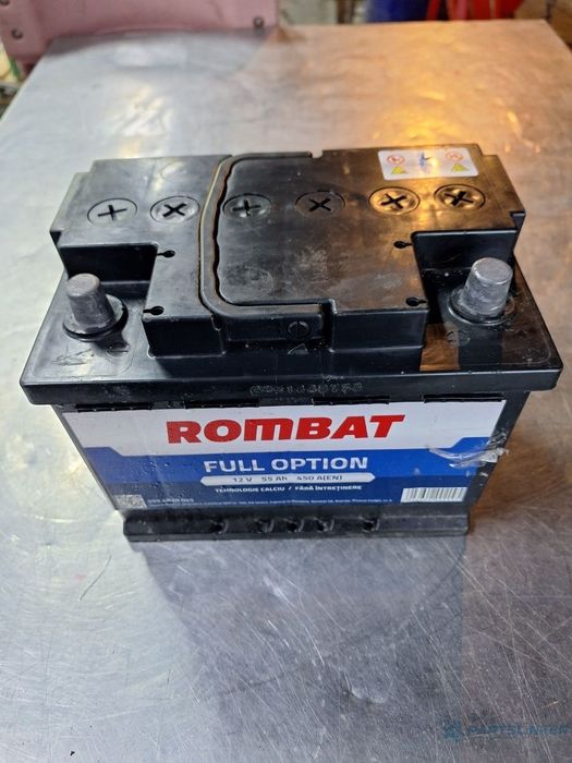 Baterie VOLKSWAGEN POLO 9N_ 2001 - 2012 1.4 TDI BMS, BNV ROMBAT 12V 55Ah 450 A(EN)