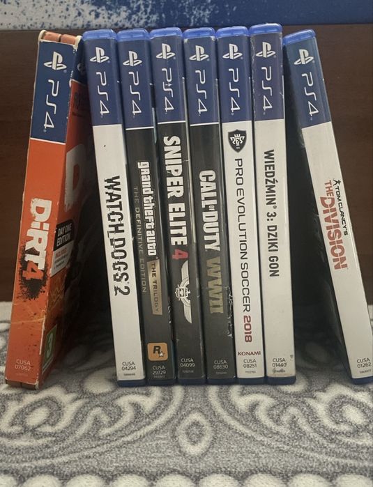 Лот от Playstation4 игри ps4