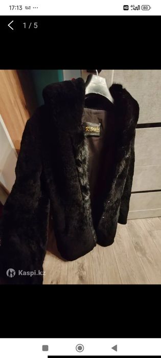 Шуба кролик 42 размер