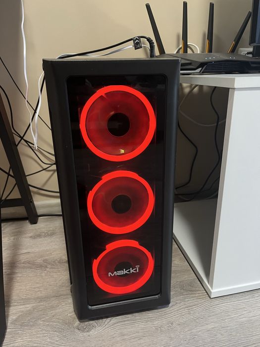 Геймърски звяр – Ryzen 7 5700X + RTX 3070 + Водно охлаждане!