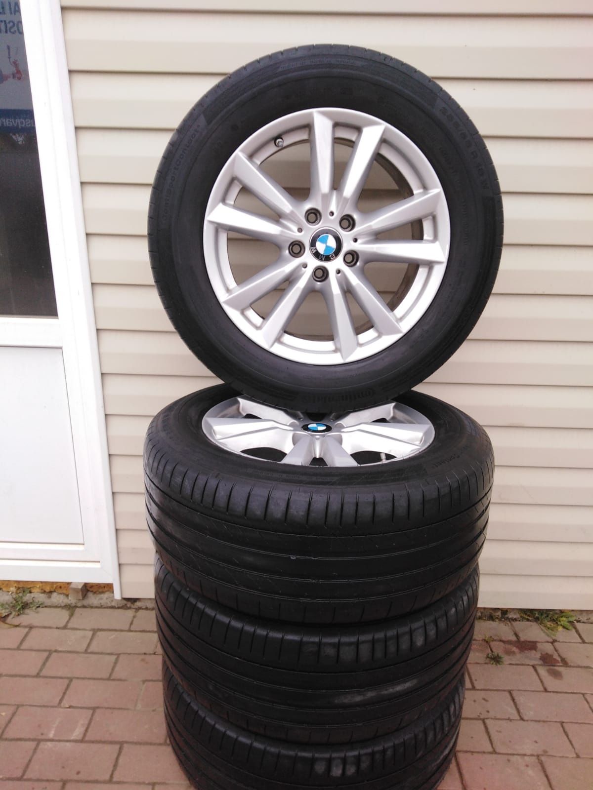 Set jante BMW X5 F15 5X120 pe 18 Anvelope vara 255/55/18