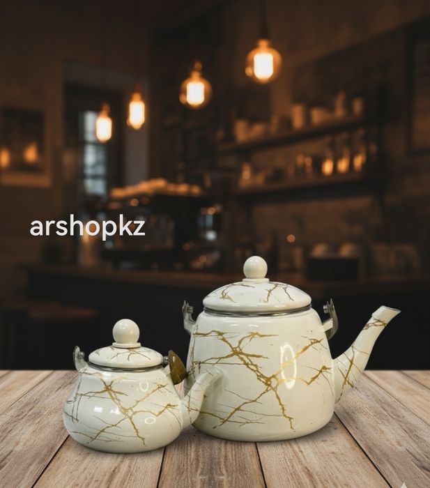 Набор эмалированных чайников в Астане