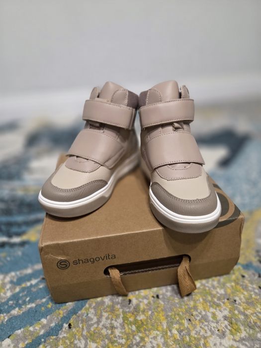 Ботинки демисезонные из натуральной кожи Shagovita