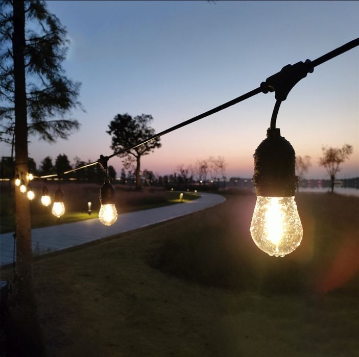 Ghirlanda luminoasa (instalatie becuri) exterior IP65 – 5 metri, 10 be