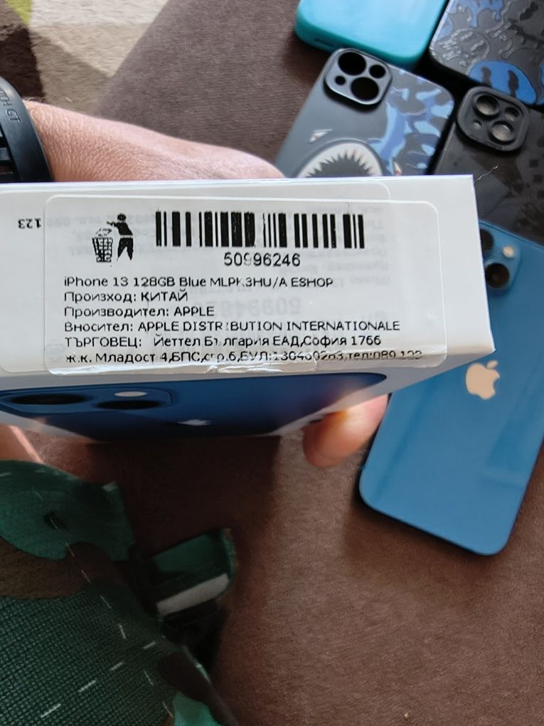 Apple Iphone 13 128gb blue, 5G