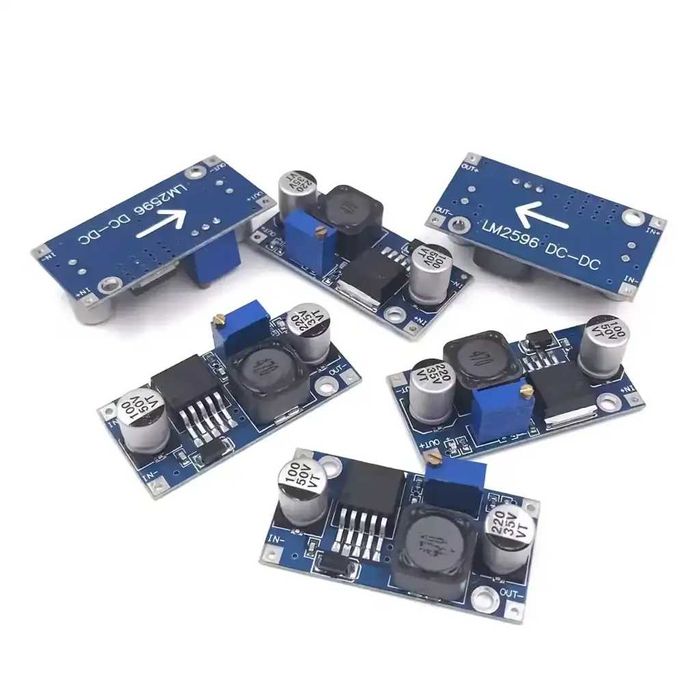 Set 5 Bucăți: Modul LM2596S DC-DC Step-Down 3A Buck Converter