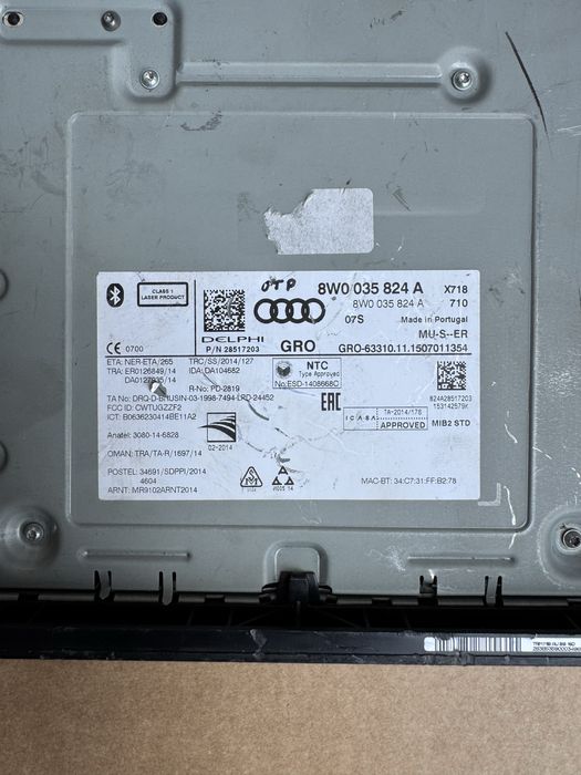 Unitati/Module MIB Multimedia Audi VW