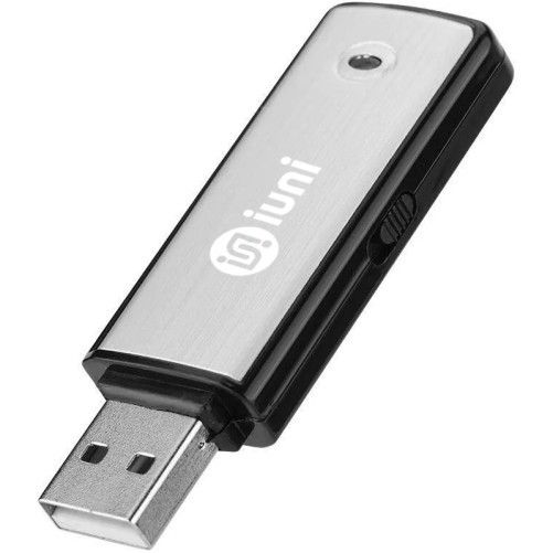 Stick USB Spion Reportofon iUni STK100, 8GB, 18 ore Autonomie