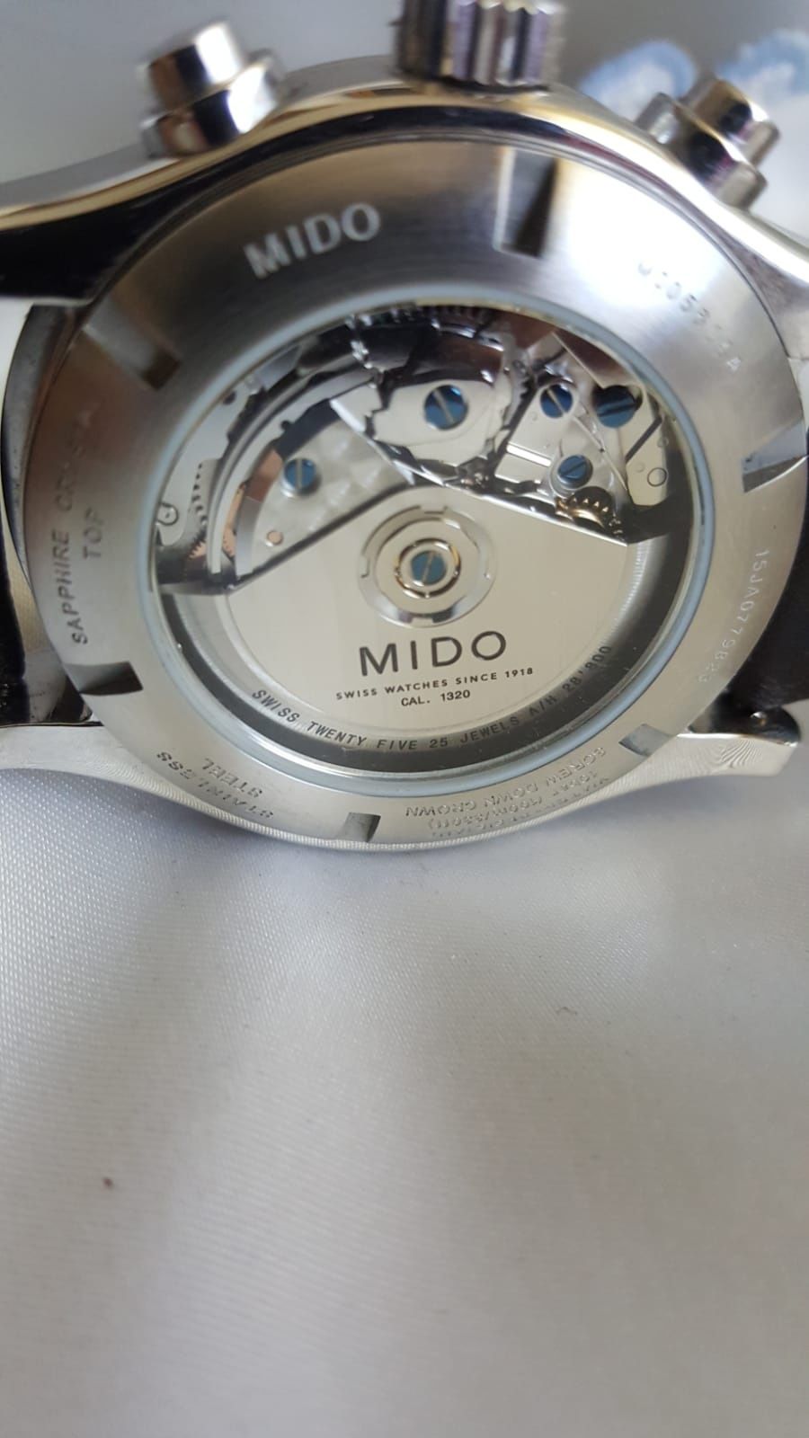 Mido ciocolata automatic cronograf