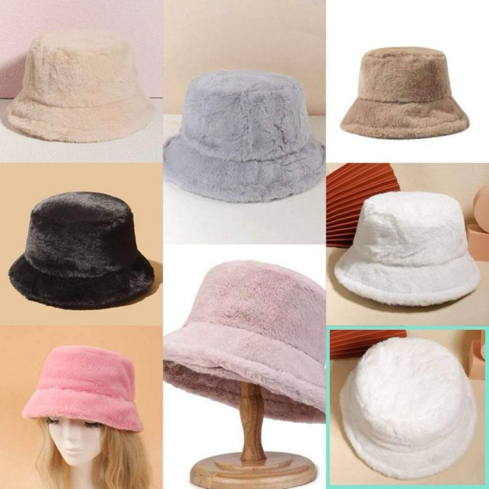 Дамска шапка тип Teddy Bear