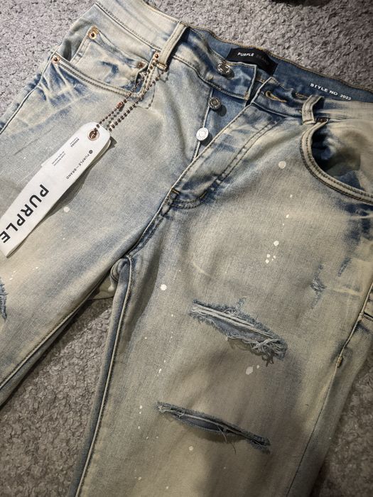 Blugi Purple Brand – Model Skinny Distressed