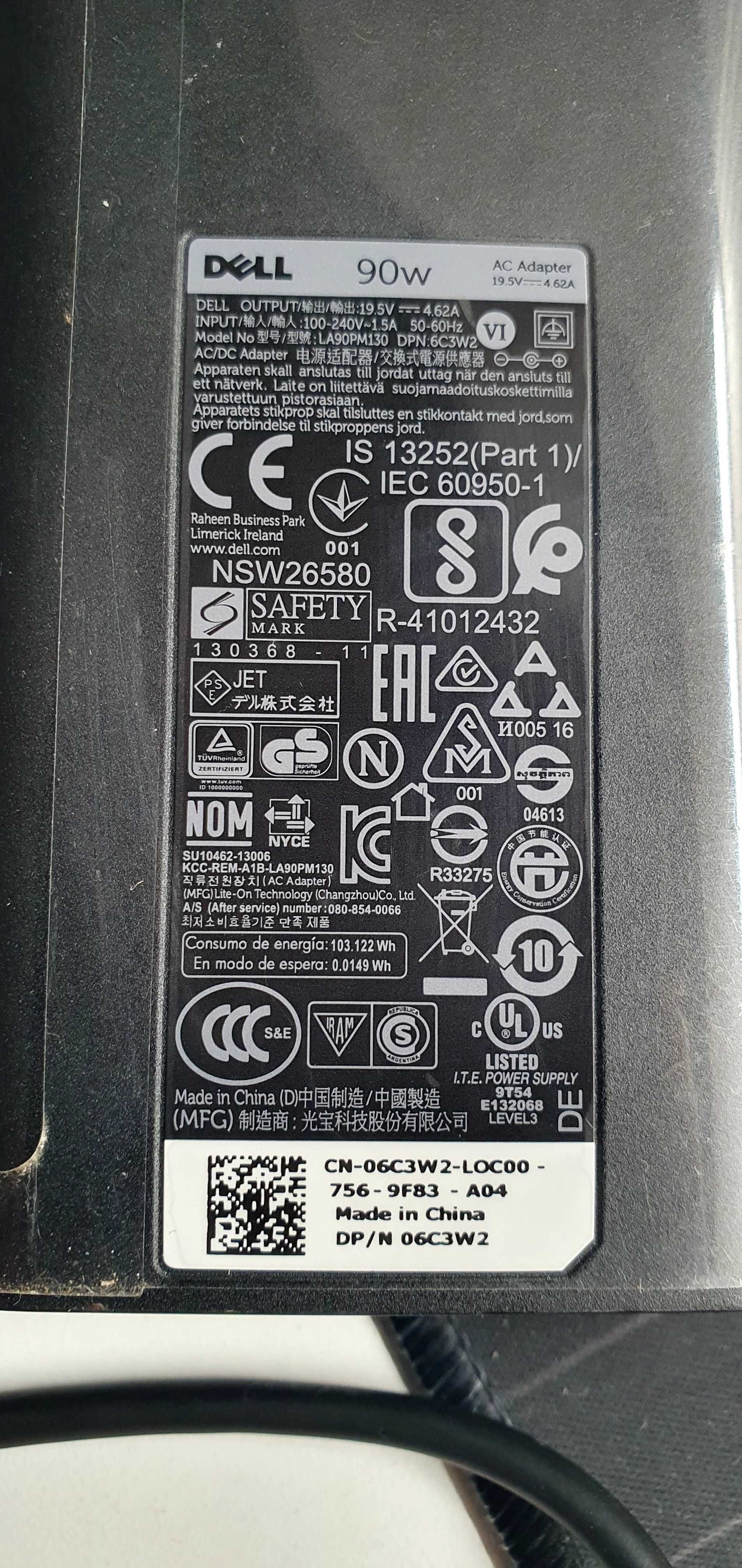 Incarcator Dell 90W