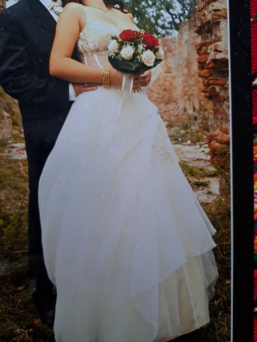 Rochie mireasa+camasa și vesta ginere