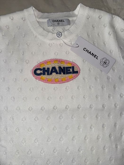 Плетена блуза chanel