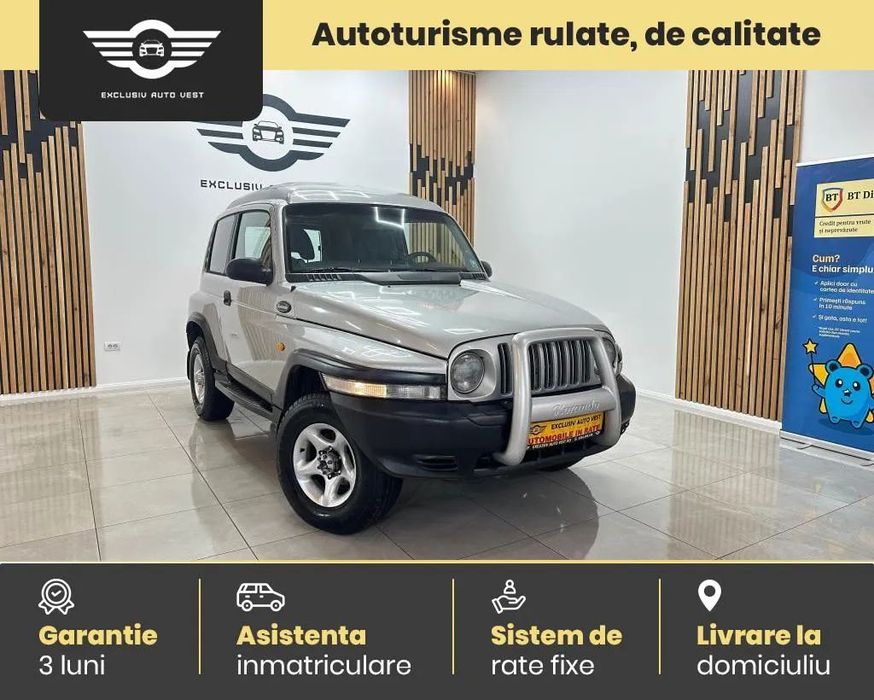 SsangYong Korando / Rate Fixe / Garantie / Livrare