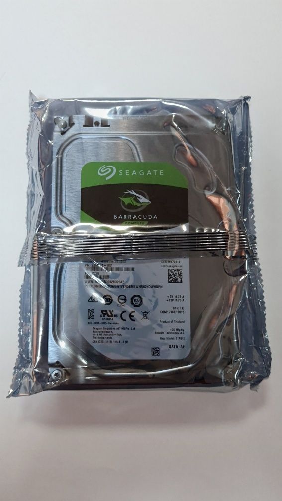 Vand HDD Seagate BarraCuda, 2TB, 7200rpm, 256MB cache, SATA-III Nou!