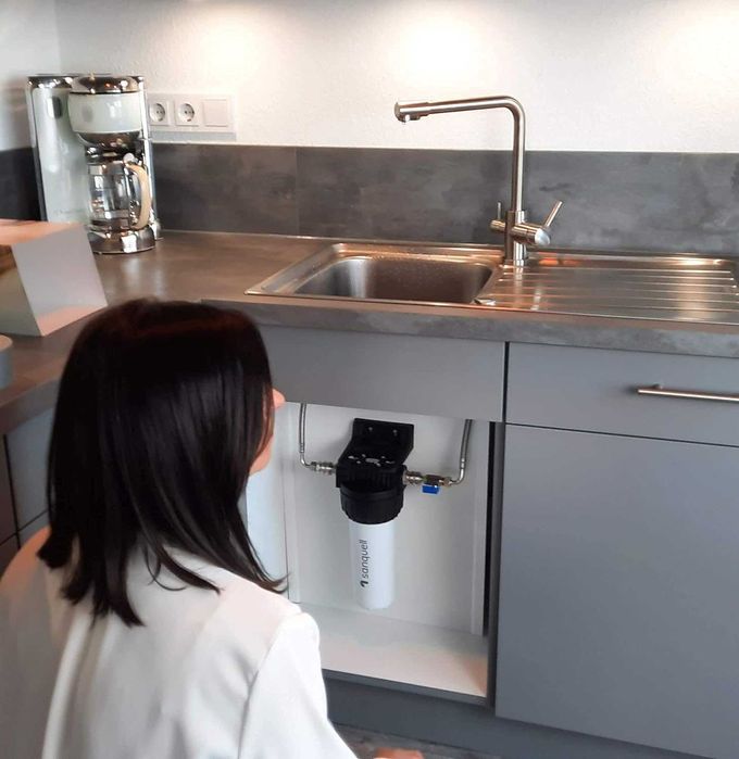 Filtru apa Sanquell sub chiuveta 8 litri pe minut Made in Germany