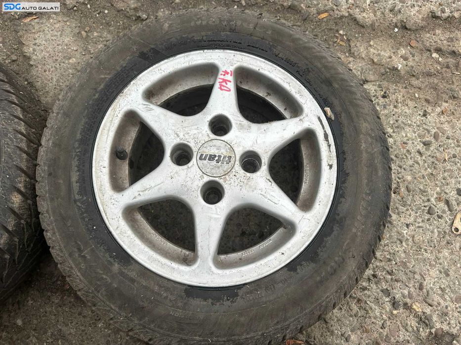 Set 4 Jante Roti Aliaj 165 70 R13 4x108 cu Cauciucuri Iarna Ford Mondeo 2 1996 - 2000 [X4129]