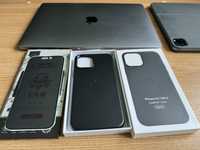 Husa Piele Neagra Iphone 12 PRO (iPhone 12 Pro Black Leather)