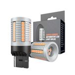 Becuri led Xentech Light 45 SMD 3030 P21w PY21w alb si portocaliu 30w