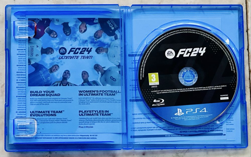 Продавам Fifa 24 за PS4