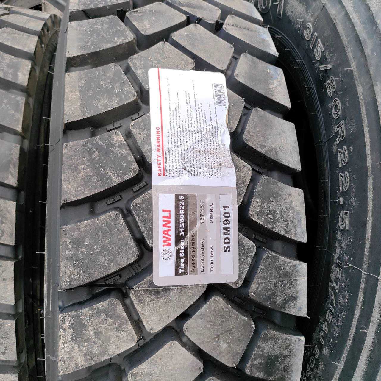 Грузовой балон 315/80R22.5 WANLI 273$