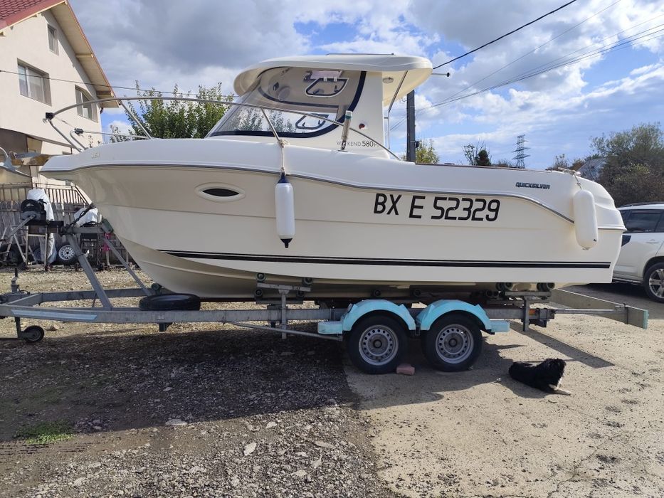 Barcă-Quicksilver Weekend 580 PH -Mercury 100/115cp-Peridoc 1500kg