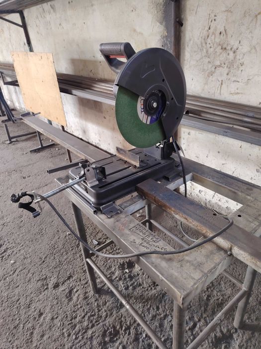 Торцевая пила по металлу.