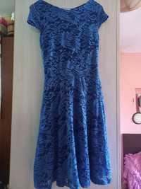 Красива синя рокля S/M
