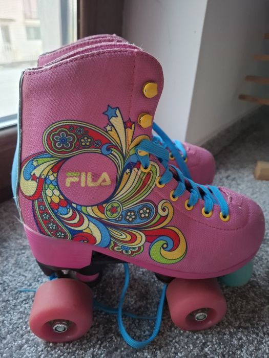Patine cu rotile Fila Bella Pink_fetita marime 34