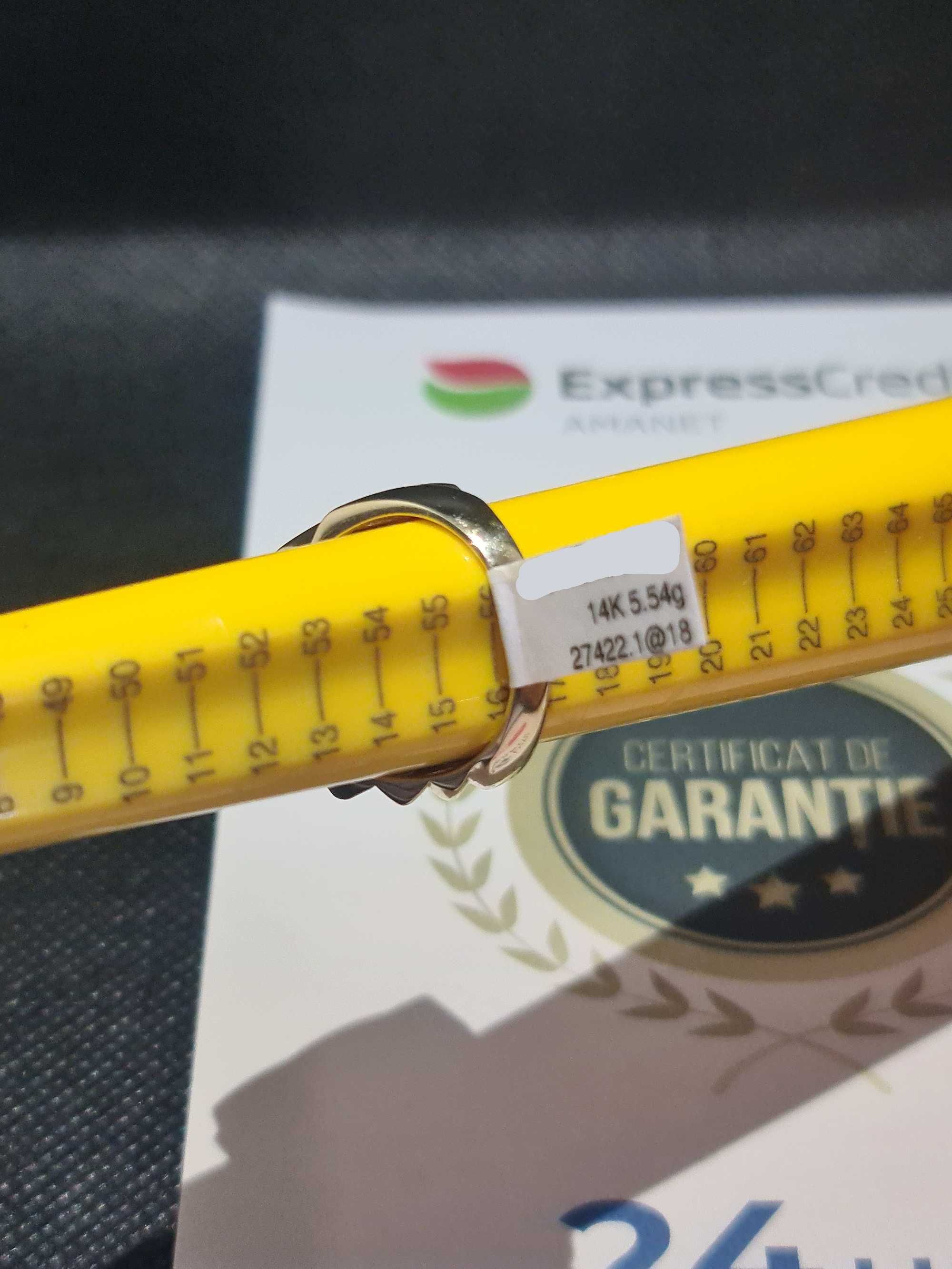 Inel Aur 14K (Ag18 Tutora b.27422) Garantie 2 ani!