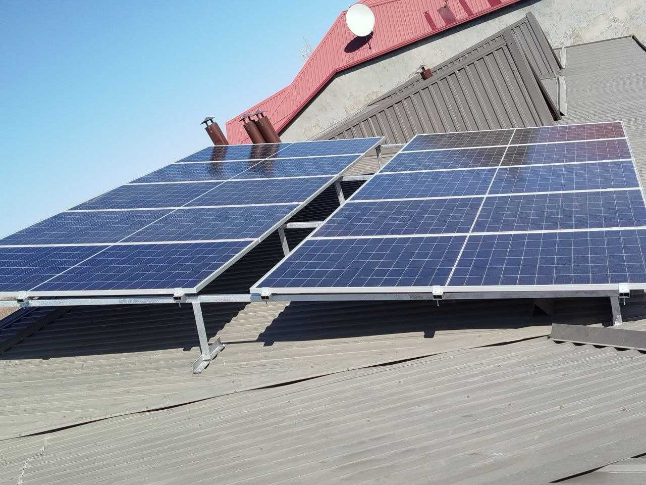 Quyosh panel podkluch ustanovka - установка солнечных панелей