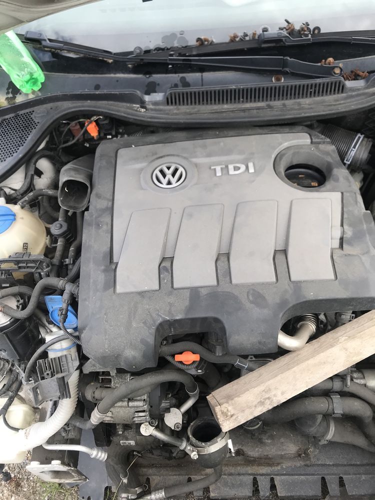Двигател 1.6 тди 105кс cay vw audi skoda seat