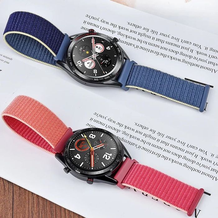 Текстилни каишки с велкро за Samsung/Huawei/Amazfit/Garmin