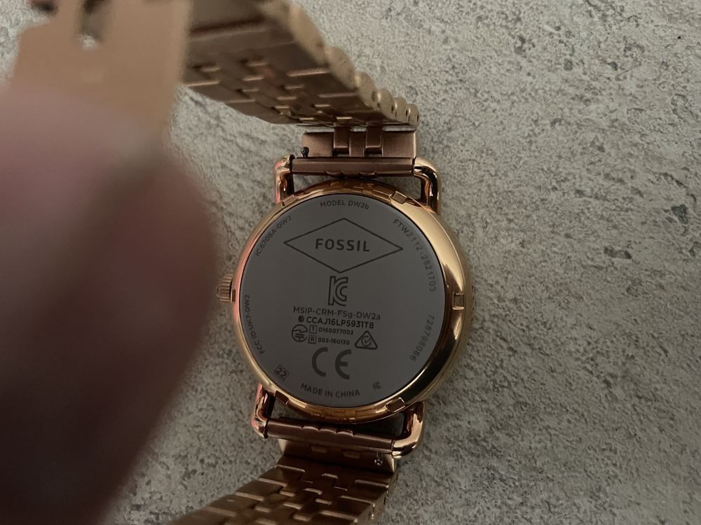 Smartwatch Fossil Q Wander auriu