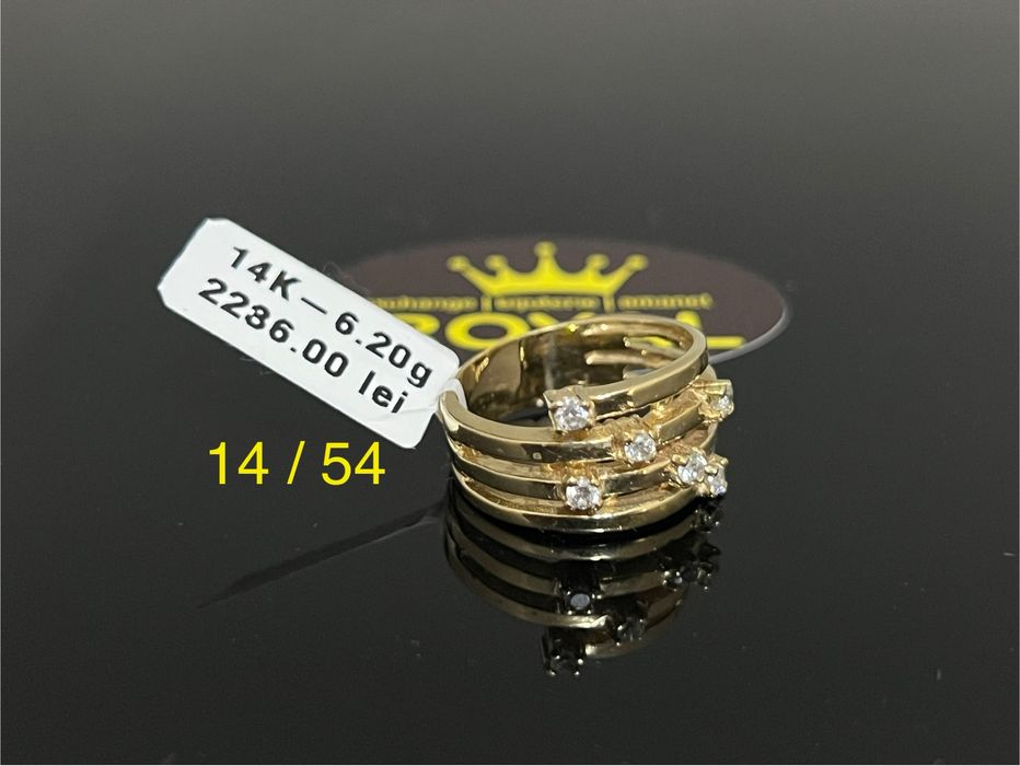Bijuteria Royal CB : Inel dama aur 14k 6,20 grame