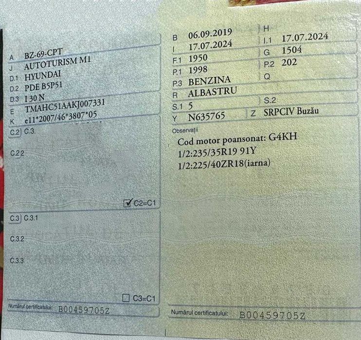 Hyundai I30 N Performance dauna totala