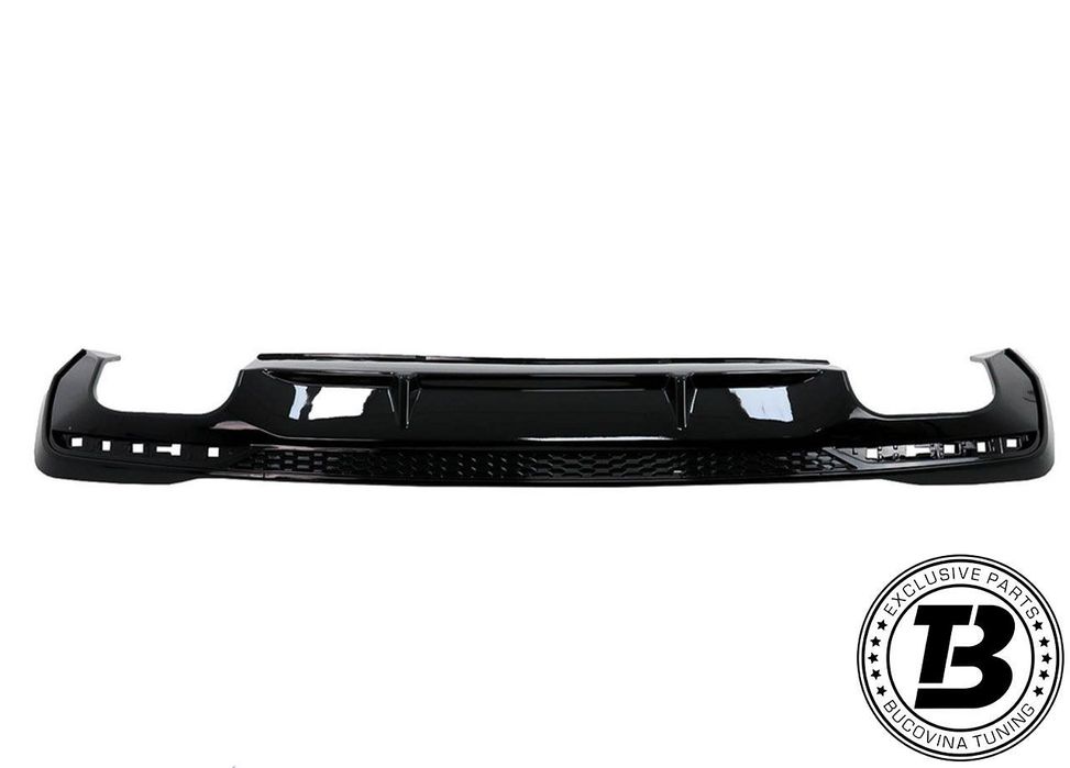 Difuzor Bara Spate cu Ornamente compatibil cu Audi A4 B9 RS4 Design