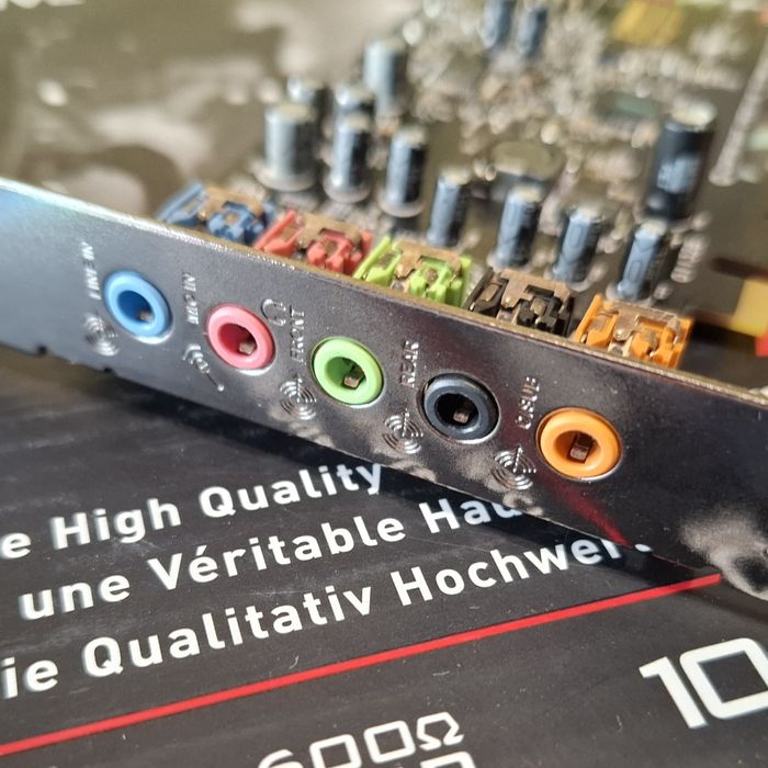 Creative Sound Blaster Audigy FX 5.1 PCI-E звукова карта