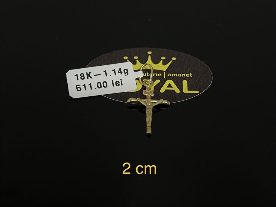 Bijuteria Royal CB : Pandant aur 18k 1,14gr