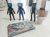 Tricouri, figurine si cartonase Stumble Guys și Skibidi toilet